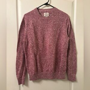 St. John’s Bay Red Heather Crewneck Sweater